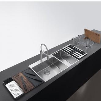 Кухонна мийка Franke Box Center BWX 220-54-27 TL WCR (127.0538.259) полірована