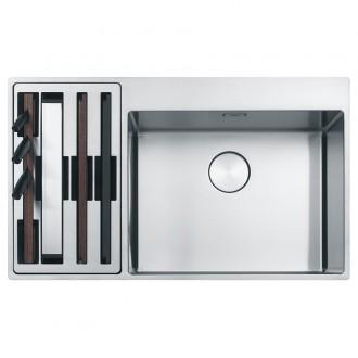 Кухонная мойка Franke Box Center BWX 220-54-27 TL WCR (127.0538.260) полированная