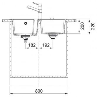 Кухонная мойка Franke Urban UBG 620-78 (114.0701.790) оникс