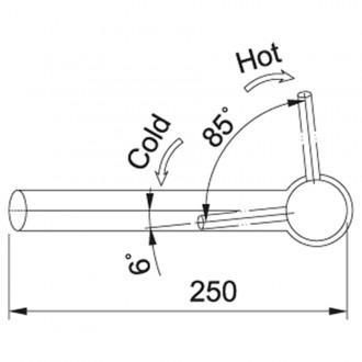 Змішувач кухонний Franke Orbit (115.0569.290)