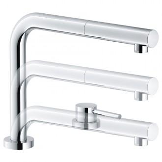 Змішувач кухонний Franke Active Window Doccia (115.0486.978) хром