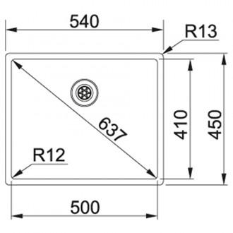 Кухонна мийка Franke Box BXX 210/110-50 (127.0369.282)