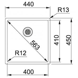 Кухонна мийка Franke Box BXX 210/110-40 (127.0369.215)
