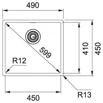 Кухонна мийка Franke Box BXX 210/110-45 (127.0369.250) полірована
