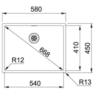 Кухонна мийка Franke Box BXX 210/110-54 (127.0371.513)