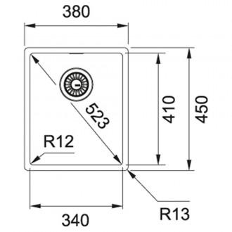 Кухонна мийка Franke Box BXX 210/110-34 (127.0369.056) полірована