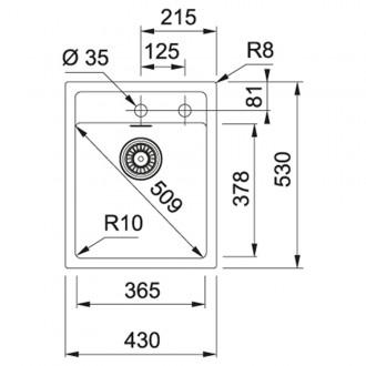 Кухонна мийка Franke Sirius SID 610-40 (114.0497.988) чорний