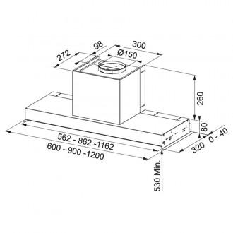 Кухонна витяжка Franke Style Lux FSTP NG 1205 X (110.0473.547)