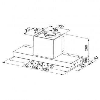 Кухонна витяжка Franke Style Lux FSTP NG 605 X (110.0473.545)