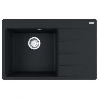 Кухонна мийка Franke Centro CNG 611-78 TL (114.0630.474) чорний матовий