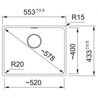 Кухонная мойка Franke Maris MRG 110-52 (125.0701.781) сахара
