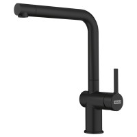 Змішувач кухонний Franke Active L (115.0653.371) чорний матовий
