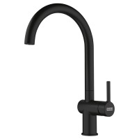 Змішувач кухонний Franke Active J (115.0653.398) чорний матовий