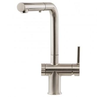 Смеситель кухонный Franke Active Twist (115.0653.505) сталь