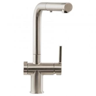 Смеситель кухонный Franke Active Twist (115.0653.505) сталь