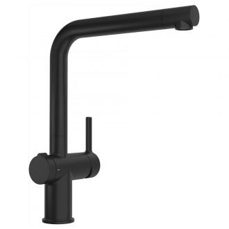 Змішувач кухонний Franke Active Twist (115.0669.768) чорний матовий