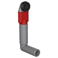 Круглий перелив Franke Color Line (112.0657.945) чорний матовий