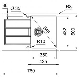 Кухонная мойка Franke Sirius 2.0 S2D 611-78 (143.0671.744) бежевый