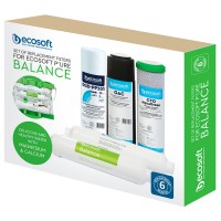 Комплект картриджів Ecosoft P’URE AquaCalcium Mint "6 місяців"