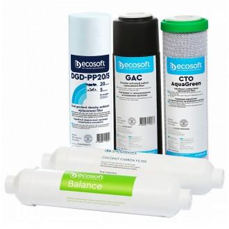 Комплект картриджів Ecosoft P’URE AquaCalcium Mint "6 місяців"