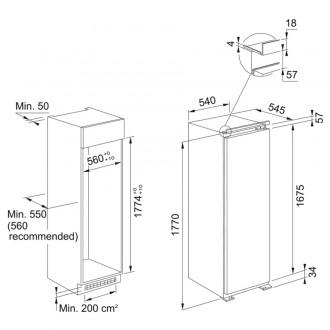 Морозильник Franke FSDF 330 NF NE E (118.0696.720) белый