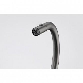 Смеситель кухонный Franke Mythos Masterpiece Pull Out (115.0711.555) PVD antracite