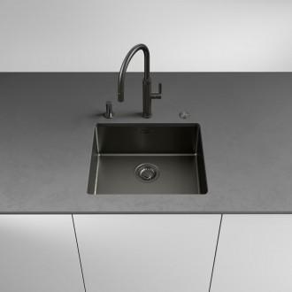 Смеситель кухонный Franke Mythos Masterpiece Pull Out (115.0711.555) PVD antracite