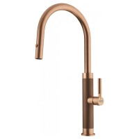 Змішувач кухонний Franke Mythos Masterpiece Pull Out (115.0711.557) PVD copper