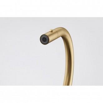 Змішувач кухонний Franke Mythos Masterpiece Pull Out (115.0711.558) PVD gold
