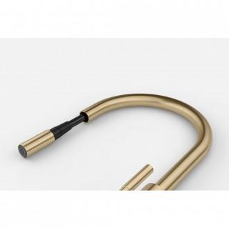 Змішувач кухонний Franke Mythos Masterpiece Pull Out (115.0711.558) PVD gold