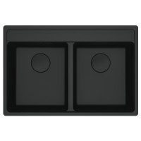 Кухонна мийка Franke Maris MRG 620 TL Black Edition (114.0720.010) чорний матовий