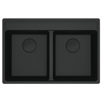 Кухонна мийка Franke Maris MRG 620 TL Black Edition (114.0720.010) чорний матовий