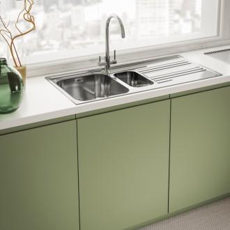 Змішувач кухонний Franke Lina Clear Water (160.0702.660) хром з фільтром