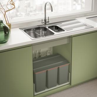 Змішувач кухонний Franke Lina Clear Water (160.0702.660) хром з фільтром