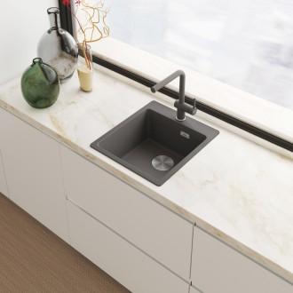 Смеситель кухонный Franke Active L (115.0721.463) серый сланец
