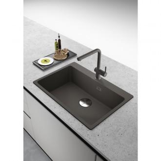 Смеситель кухонный Franke Active L (115.0721.464) серый сланец