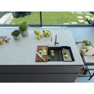 Кухонна мийка Franke KUBUS 2 KNG 120 (125.0631.520) чорний матовий