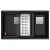 Кухонна мийка Franke KUBUS 2 KNG 120 (125.0517.122) онікс