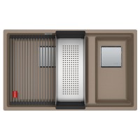 Кухонна мийка Franke KUBUS 2 KNG 120 (125.0517.123) мигдаль