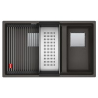 Кухонна мийка Franke KUBUS 2 KNG 120 (125.0716.660) сірий сланець