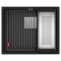 Кухонна мийка Franke Kubus 2 KNG 110-52 (125.0631.518) чорний матовий