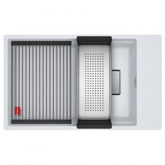 Кухонная мойка Franke Kubus 2 KNG 110-62 (125.0517.098) белый