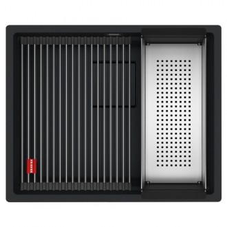 Кухонна мийка Franke Kubus 2 KNG 110-52 (125.0732.283) Black Edition