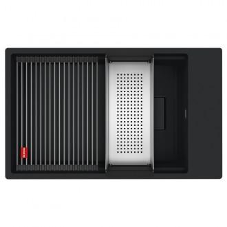 Кухонна мийка Franke Kubus 2 KNG 110-62 (125.0732.284) Black Edition