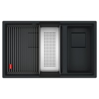Кухонна мийка Franke KUBUS 2 KNG 120 (125.0732.285) Black Edition