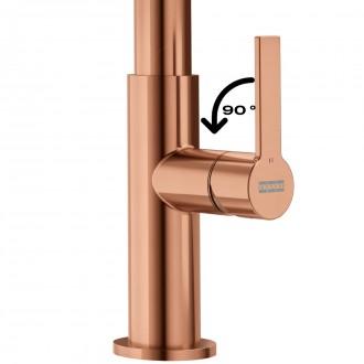 Кухонний змішувач Franke Maris Slim J Pull Down (120.0736.602) PVD copper