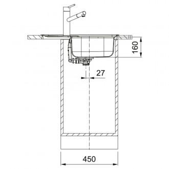 Кухонна мийка Franke Spark SKL 611-62 (101.0716.714) декор