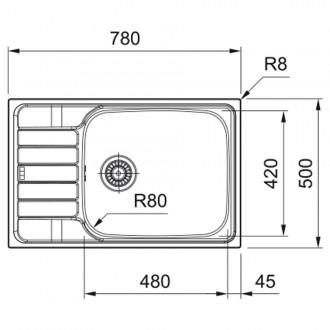 Кухонна мийка Franke Spark SKL 611-78 XL (101.0716.716) декор