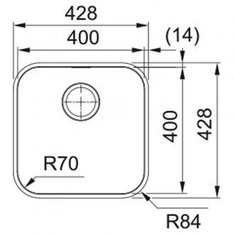 Кухонная мойка Franke Smart SRX 110-40 (122.0739.591) полированная
