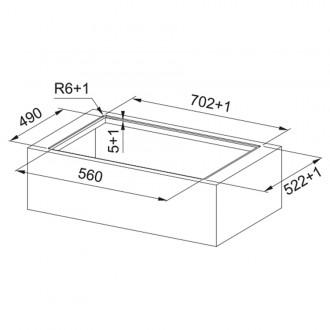 Индукционная варочная + интегрированная вытяжка Franke Maris 2Gether FMA 8372 4RC HI (340.0731.878) отвод